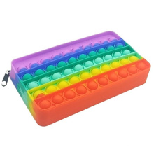 new product Pop Bubble pencil case storage stationery big capacity pencil pouch cute stationary pen gift box